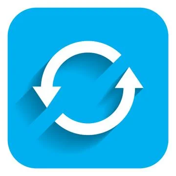 Reload icon Illustrazione stock
