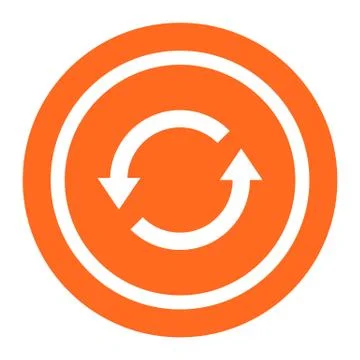 Reload icon Illustrazione stock
