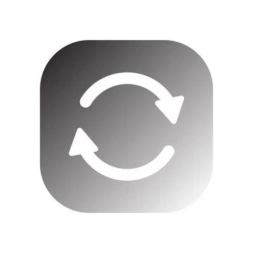 Reload icon vector Stock Illustration