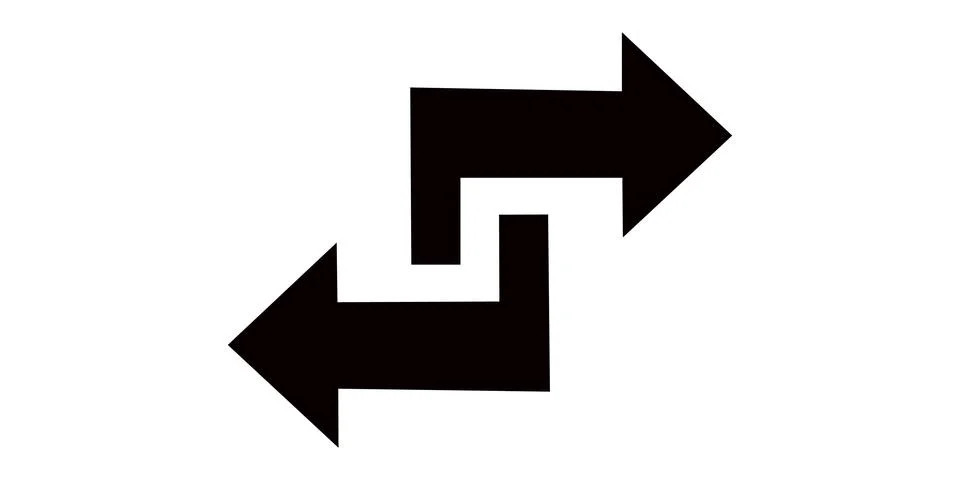 Reload simple flat icon vector illustration 스톡 일러스트