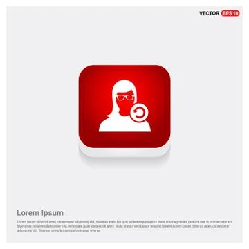 Reload User Icon Illustrazione stock