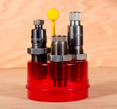 Reloading dies Stockfoto's