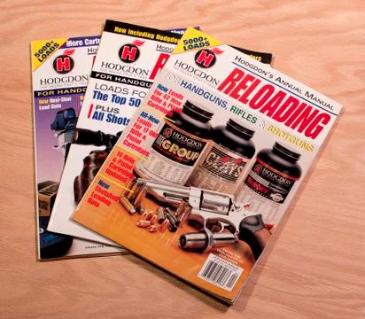 Reloading magazine 库存照片