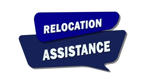 Relocation assistance – help offered to individuals or families Stock Footage 306010808