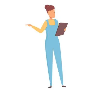 Relocation to do list icon cartoon vector. Move box Illustrazione stock