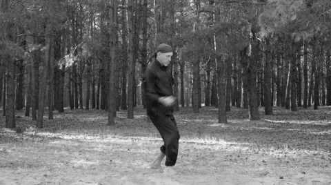 Rem Plugatar.Master of wushu,wu hsing from Ukraine Stock-Footage 44264739