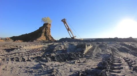 The remains of civilization Stock Footage 47408480