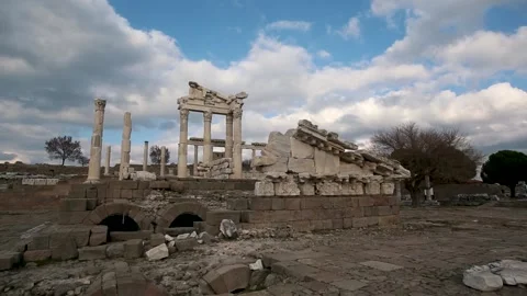 Remains of the Troia Wall 動画素材 150326847