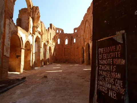 Remains of a war Stock Photos