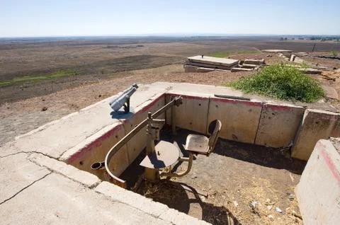 Remains of war Stock Photos