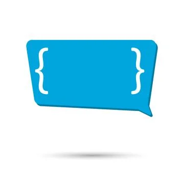 Remark citing, quote bubble, feedback and proverb Stock Illustration