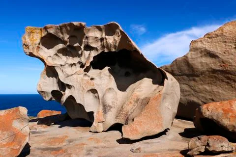 Remarkable Rocks Foto stock