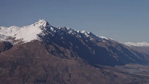 The Remarkables mountain range in Queenstown Stock Footage 159706990