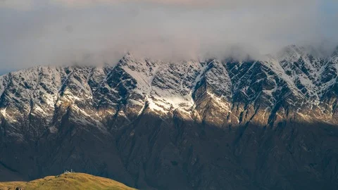 Remarkables timelapse Queenstown Stock Footage 105926981