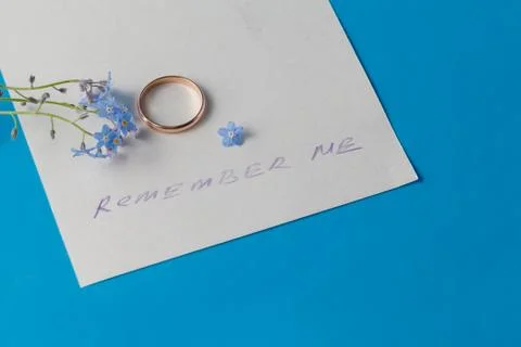 "Remember me" concept. Stock-Fotos
