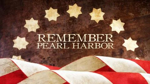 Remember Pearl Harbor Stock Illustration
