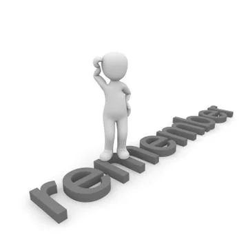 Remember reminder Stock Illustration