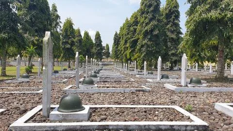 Remembering Those Who Served: Exploring the Heroes Cemetery Stock Photos