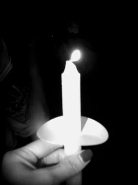 Remembrance Candle Foto stock