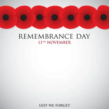 Remembrance Day Stock Illustration