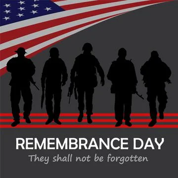 Remembrance Day Stock Illustration