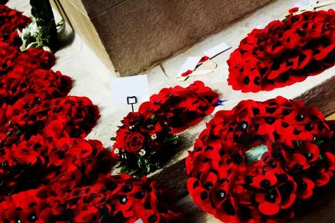 Remembrance Day scene Stock Photos