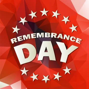Remembrance day vector Stock-Illustration