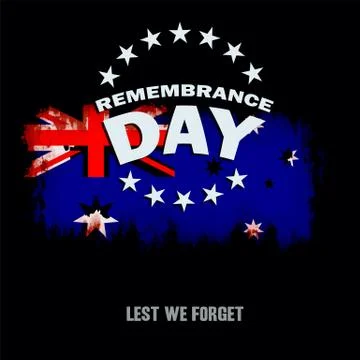Remembrance day vector Stock Illustration