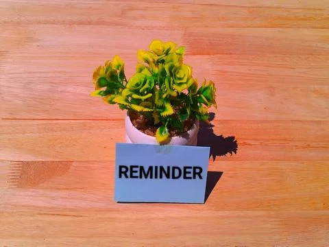 Reminder concept  스톡 사진