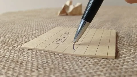 A reminder note for stick on the refrigetator Stock Footage 151027342