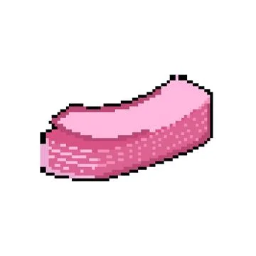 Reminder note sticker pixel art vector illustration 스톡 일러스트