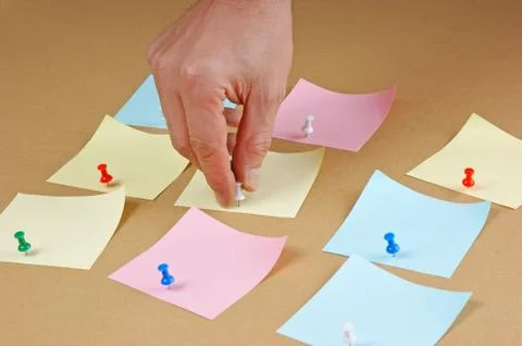 Reminder notes Stock Photos