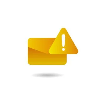 Reminder Notification Design Symbol For Digital Media Stock Illustration