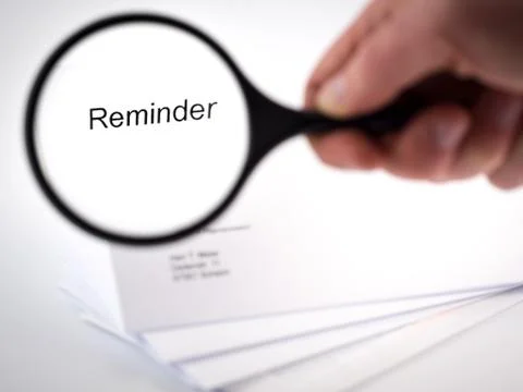 Reminder Stock Photos