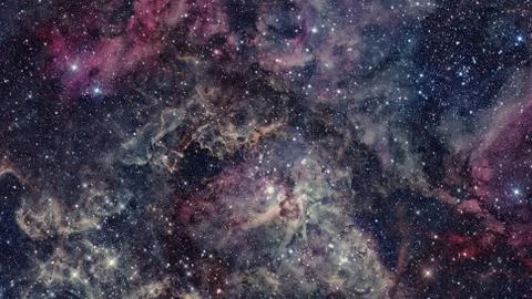 Remnant of the supernova explosion. Elements of this image furnished by NASA Foto stock