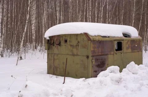 Remnants of the war machine Stock Photos