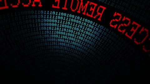 Remote access spinning globe Stock Footage 61857094