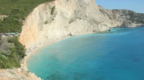 Remote Beach Stock Footage 11600544