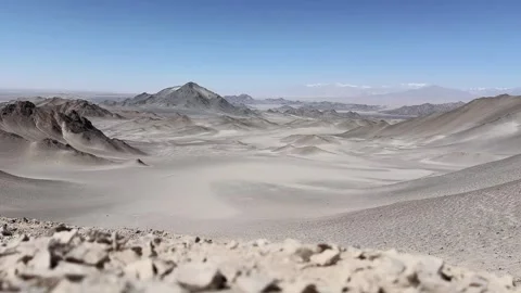 Remote black wilderness of Hei Du Shan in Qinghai Stock Footage 333550747