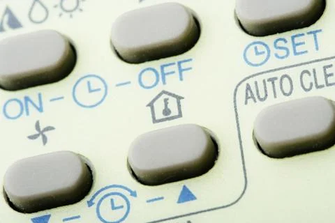 Remote buttons. 스톡 사진