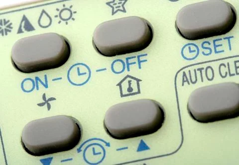 Remote buttons. Stock Photos