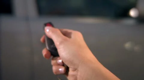 Remote Car Start Stock Footage 966029