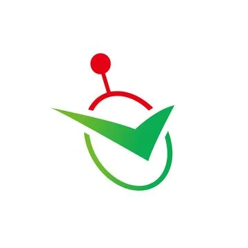 Remote checked icon Stock Illustration