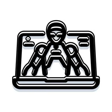 Remote coaching session using artificial intelligence assistant 스톡 일러스트