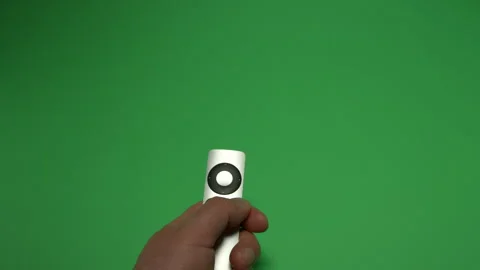 Remote Control 8 on Green screen Chroma key pt3 of 15 Stock Footage 240347566