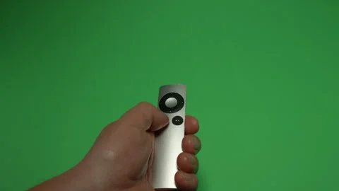 Remote Control 8 on Green screen Chroma key pt7 of 15 Video stock 240349170
