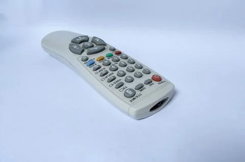 A remote control for air conditioning or television Stock Photos