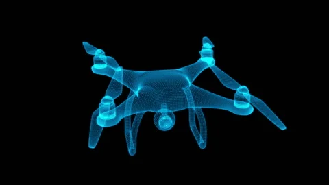 Remote control air drone Video stock 89995166
