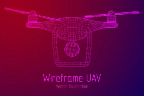 Remote control air drone イラスト素材