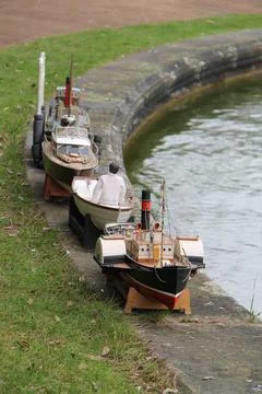 Remote Control Boats. Stock Photos